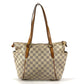 LOUIS VUITTON N51261 Damier Azur Totally PM Totally PM Bag Shoulder Bag Tote Bag Shoulder Bag Damier Azur Canvas Unisex White