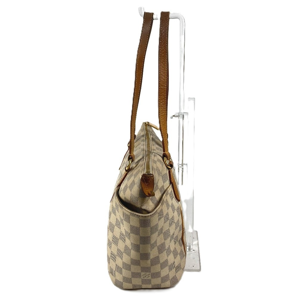 LOUIS VUITTON N51261 Damier Azur Totally PM Totally PM Bag Shoulder Bag Tote Bag Shoulder Bag Damier Azur Canvas Unisex White