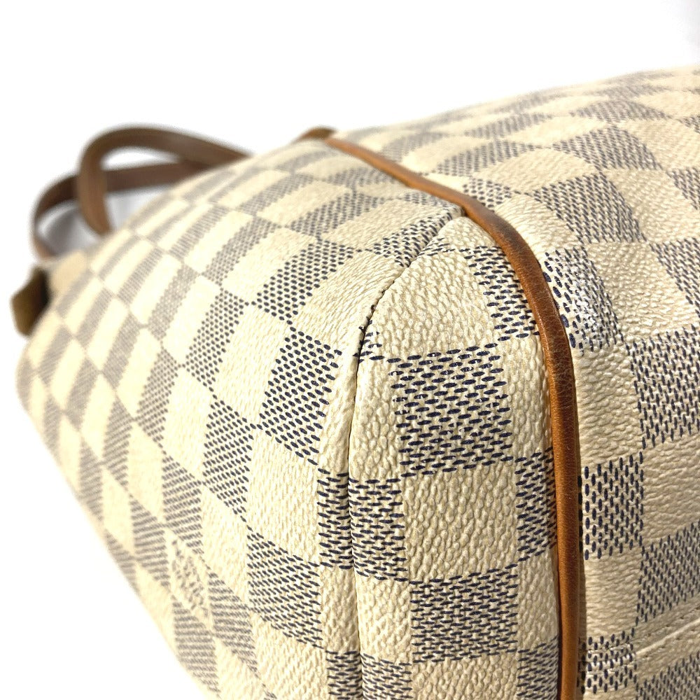 LOUIS VUITTON N51261 Damier Azur Totally PM Totally PM Bag Shoulder Bag Tote Bag Shoulder Bag Damier Azur Canvas Unisex White
