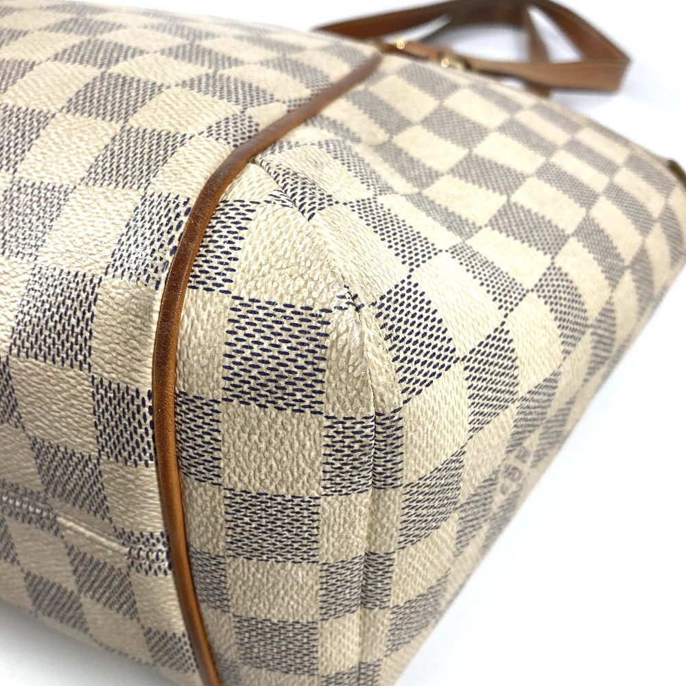 LOUIS VUITTON N51261 Damier Azur Totally PM Totally PM Bag Shoulder Bag Tote Bag Shoulder Bag Damier Azur Canvas Unisex White