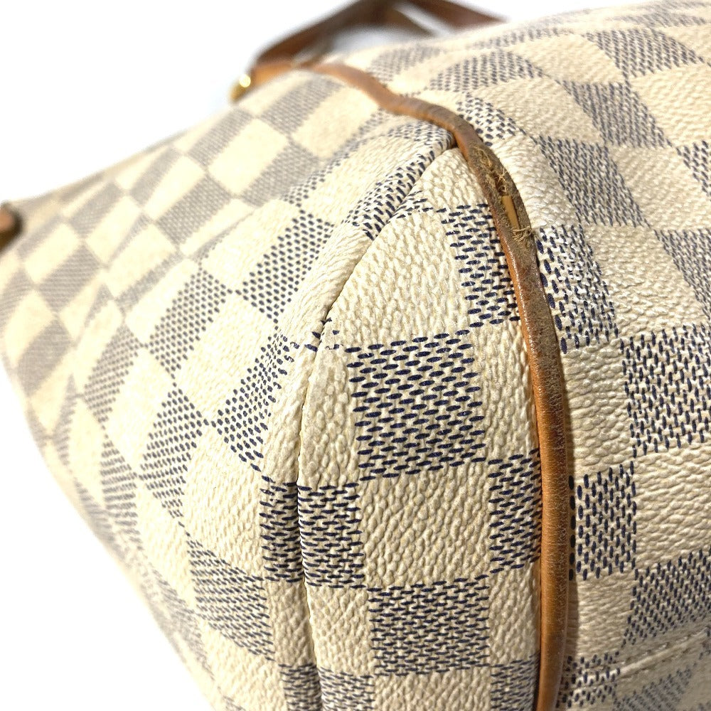 LOUIS VUITTON N51261 Damier Azur Totally PM Totally PM Bag Shoulder Bag Tote Bag Shoulder Bag Damier Azur Canvas Unisex White