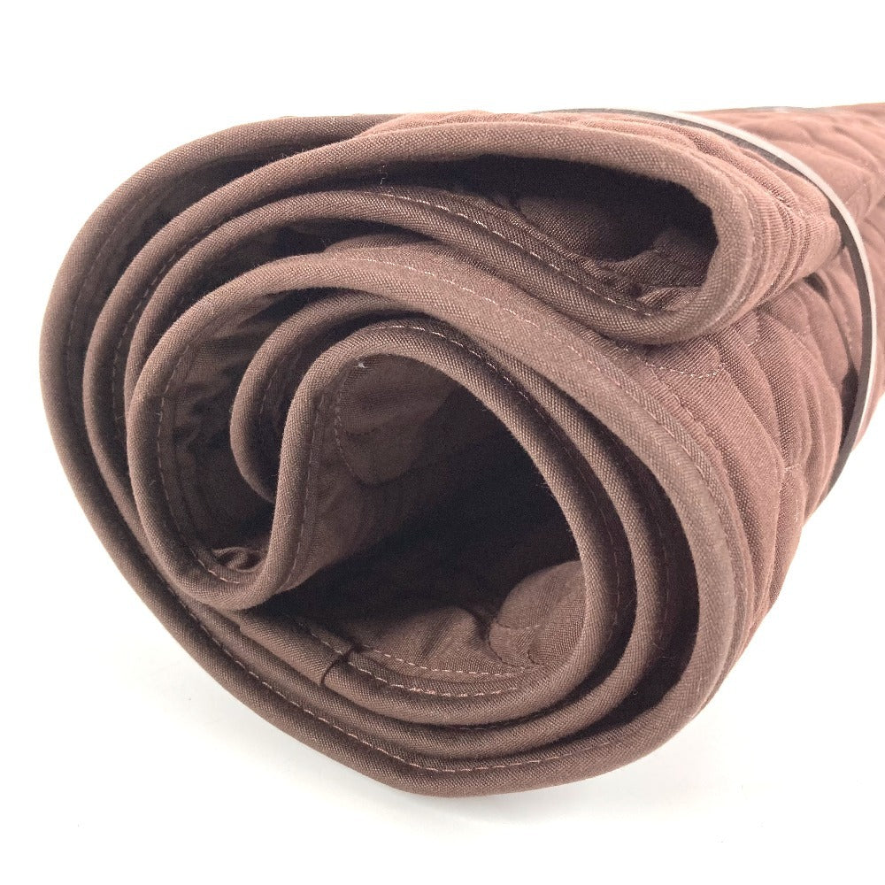 LOUIS VUITTON Changing Pad Mat Yoga Mat Stretch Mat Interior Mat Training Mat Miscellaneous Cotton Unisex Brown