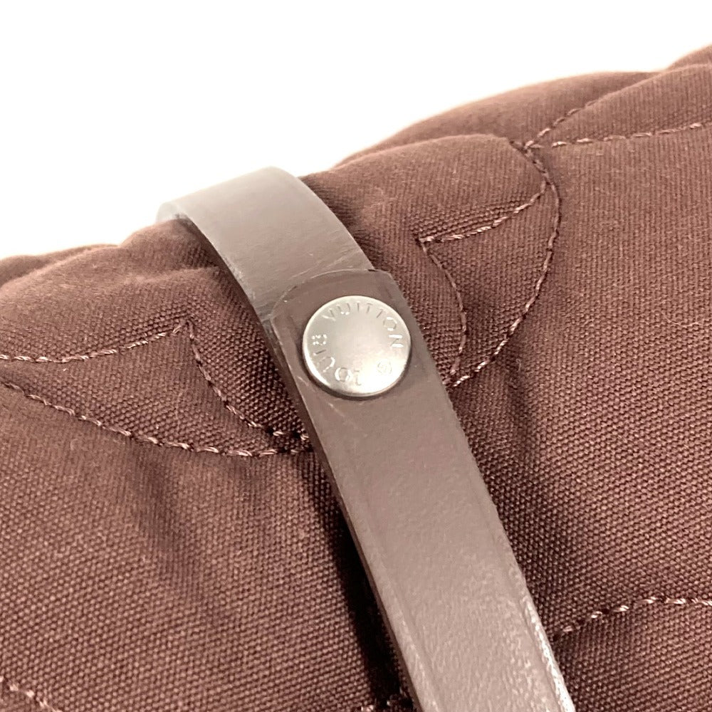 LOUIS VUITTON Changing Pad Mat Yoga Mat Stretch Mat Interior Mat Training Mat Miscellaneous Cotton Unisex Brown