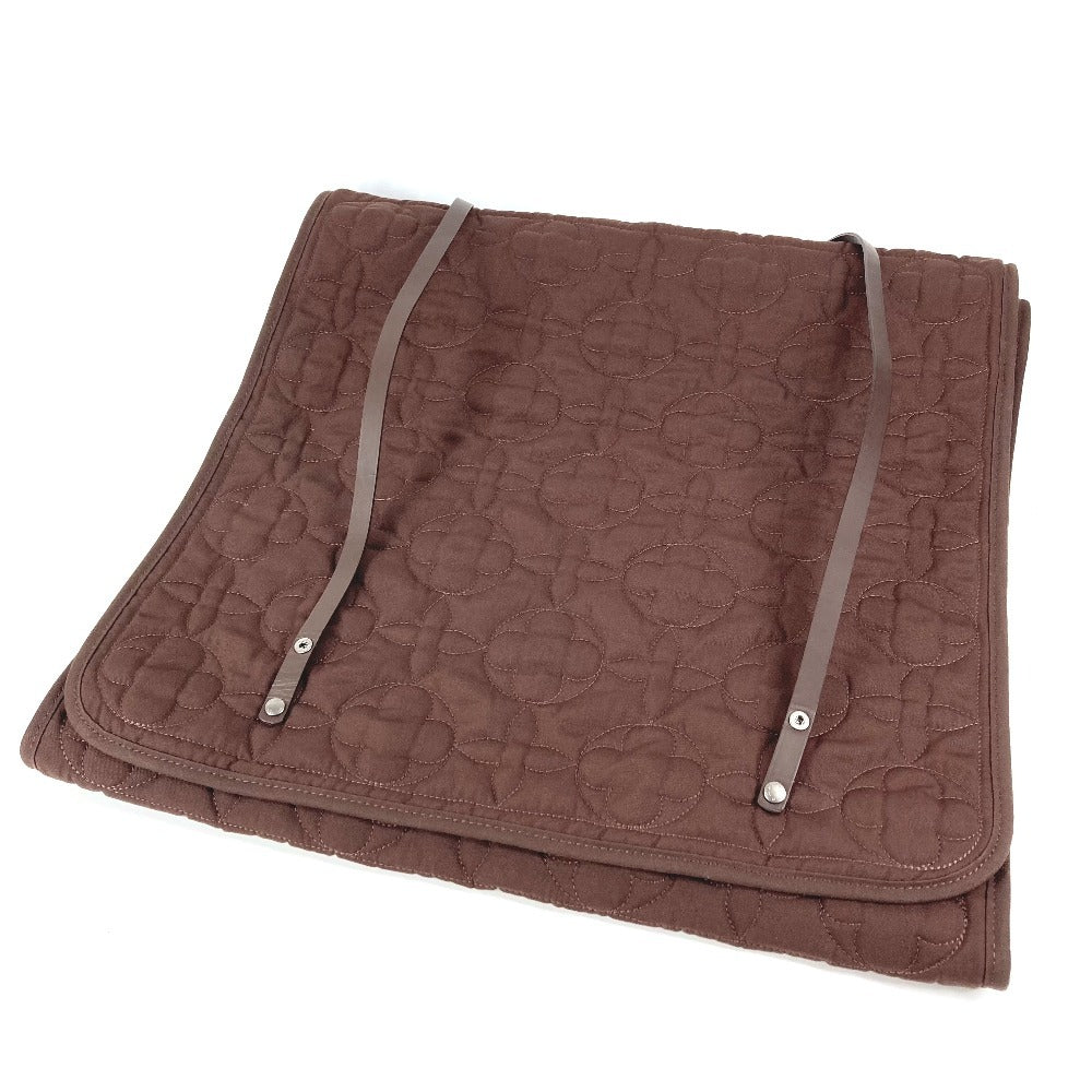 LOUIS VUITTON Changing Pad Mat Yoga Mat Stretch Mat Interior Mat Training Mat Miscellaneous Cotton Unisex Brown
