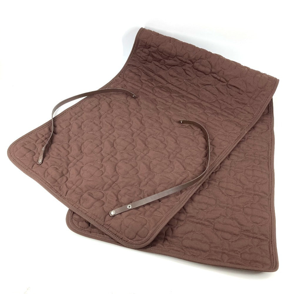 LOUIS VUITTON Changing Pad Mat Yoga Mat Stretch Mat Interior Mat Training Mat Miscellaneous Cotton Unisex Brown