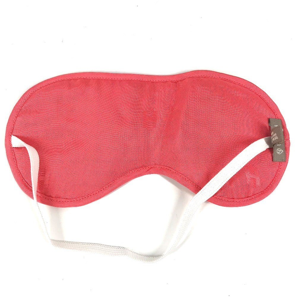 HERMES Petit h Eye Mask for Travel and Sleep, All-Over Pattern, Silk, Unisex, Multicolor