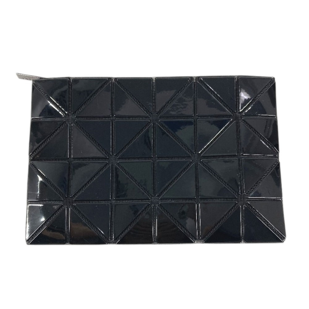 ISSEY MIYAKE BAOBAO Logo Bao Bao Bag Second Bag Pouch Clutch Bag PVC Unisex Black