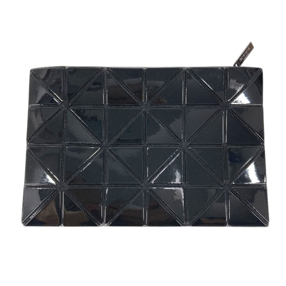 ISSEY MIYAKE BAOBAO Logo Bao Bao Bag Second Bag Pouch Clutch Bag PVC Unisex Black