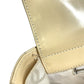 CHANEL CC Coco Mark Logo Chocolate Bar Bag W Chain Bag Chain Bag Shoulder Bag Enamel Unisex White