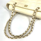CHANEL CC Coco Mark Logo Chocolate Bar Bag W Chain Bag Chain Bag Shoulder Bag Enamel Unisex White