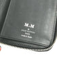 LOUIS VUITTON M68228 LV Logo Vertical Zippy Wallet Long Wallet Round Zipper Tripon Leather Unisex Noir Black