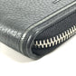 LOUIS VUITTON M68228 LV Logo Vertical Zippy Wallet Long Wallet Round Zipper Tripon Leather Unisex Noir Black