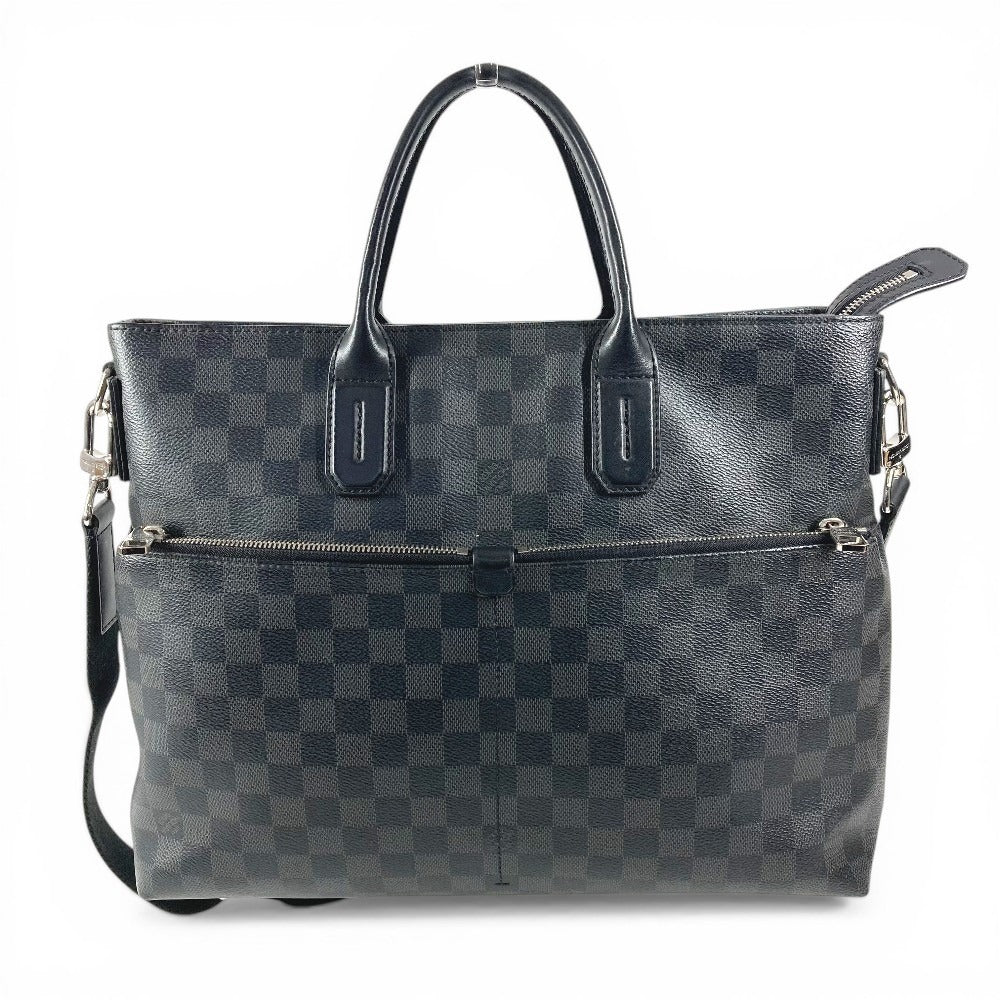LOUIS VUITTON N41564 ダミエグラフィット 7DW ブリーフケース セブンデイズ ア ウィーク トートバッグ カバン ハンドバッグ ショルダーバッグ ビジネスバッグ ダミエグラフィットキャンバス ユニセックス ブラック