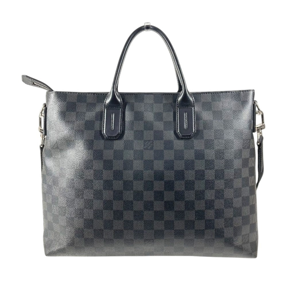LOUIS VUITTON N41564 ダミエグラフィット 7DW ブリーフケース セブンデイズ ア ウィーク トートバッグ カバン ハンドバッグ ショルダーバッグ ビジネスバッグ ダミエグラフィットキャンバス ユニセックス ブラック