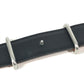 HERMES Reversible Buckle Belt Belt Leather Unisex Black