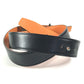 HERMES Reversible Buckle Belt Belt Leather Unisex Black
