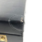 LOEWE ヴィンテージ ロゴ アナグラム アタッシュケース カバン トートバッグ ビジネスバッグ BOX ハンドバッグ レザー レディース ブラック