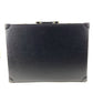LOEWE ヴィンテージ ロゴ アナグラム アタッシュケース カバン トートバッグ ビジネスバッグ BOX ハンドバッグ レザー レディース ブラック