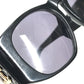 CHANEL 01450 ヴィンテージ CC ココマーク ロゴ マトラッセ キルティング めがね メガネ アイウェア 眼鏡 サングラス プラスチック ユニセックス ブラック