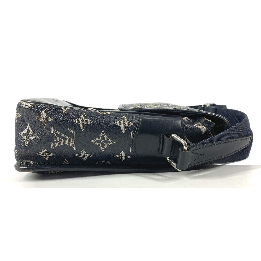 LOUIS VUITTON M54246 Chapman Brothers Collection Messenger BB Messenger BB Monogram Savane Pochette Crossbody Shoulder Bag Monogram Savane Canvas Unisex Navy
