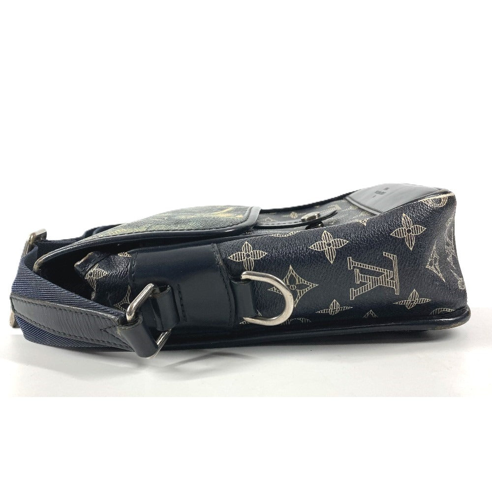 LOUIS VUITTON M54246 Chapman Brothers Collection Messenger BB Messenger BB Monogram Savane Pochette Crossbody Shoulder Bag Monogram Savane Canvas Unisex Navy
