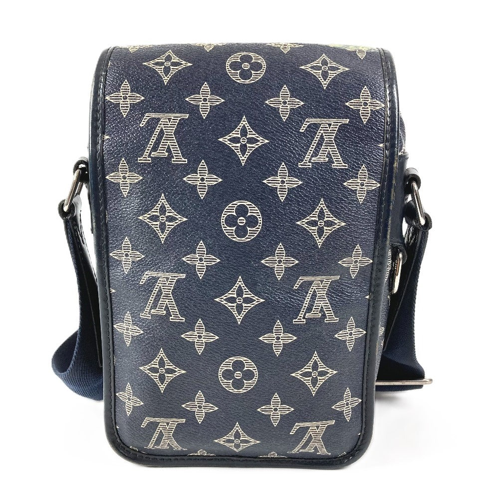 LOUIS VUITTON M54246 Chapman Brothers Collection Messenger BB Messenger BB Monogram Savane Pochette Crossbody Shoulder Bag Monogram Savane Canvas Unisex Navy