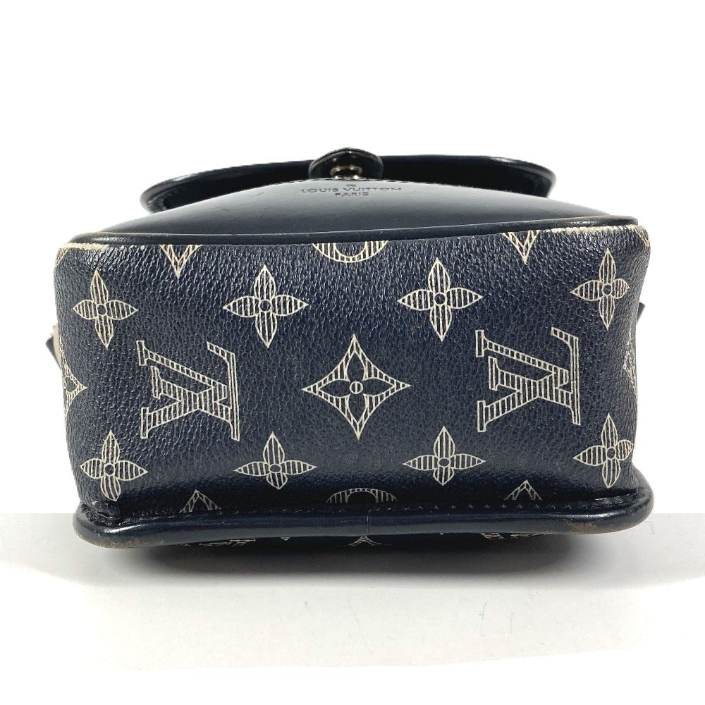 LOUIS VUITTON M54246 Chapman Brothers Collection Messenger BB Messenger BB Monogram Savane Pochette Crossbody Shoulder Bag Monogram Savane Canvas Unisex Navy
