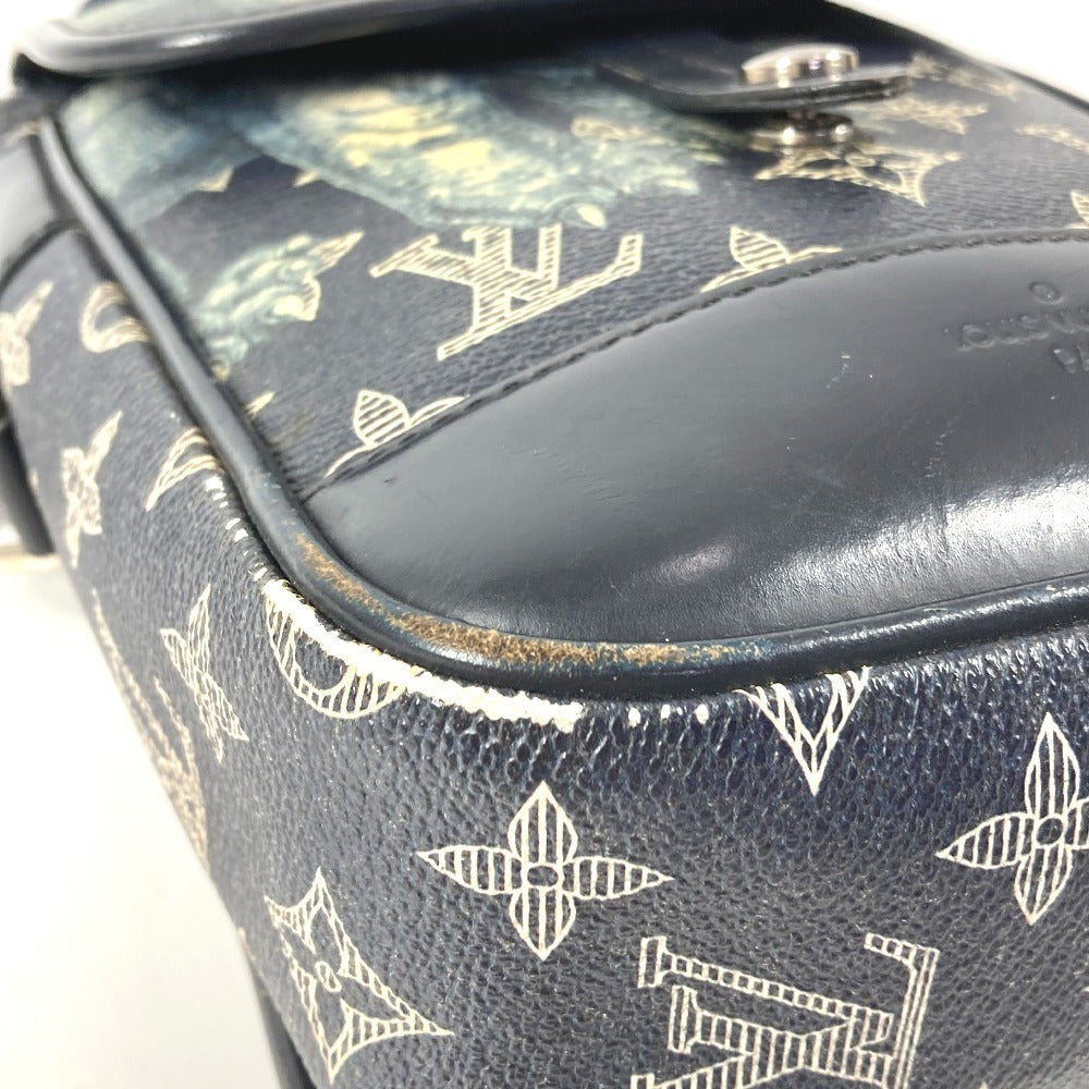 LOUIS VUITTON M54246 Chapman Brothers Collection Messenger BB Messenger BB Monogram Savane Pochette Crossbody Shoulder Bag Monogram Savane Canvas Unisex Navy