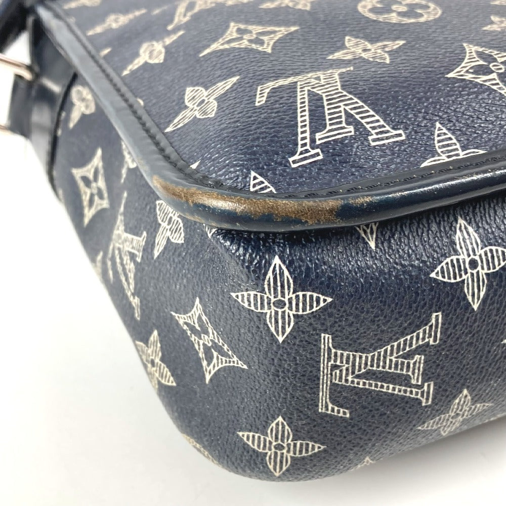 LOUIS VUITTON M54246 Chapman Brothers Collection Messenger BB Messenger BB Monogram Savane Pochette Crossbody Shoulder Bag Monogram Savane Canvas Unisex Navy