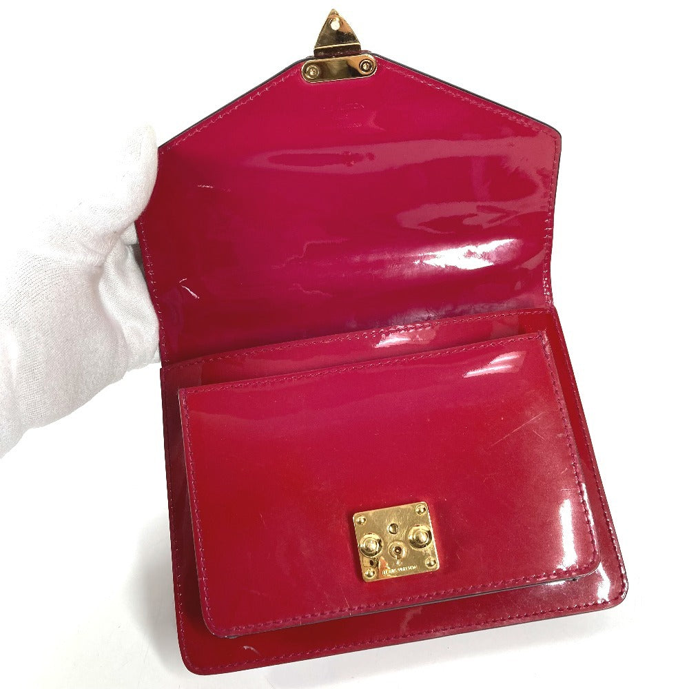 LOUIS VUITTON M91579 モノグラムヴェルニ モンソーBB モンソー　BB カバン 2WAYバッグ ショルダーバッグ ハンドバッグ パテントレザー レディース ローズアンディアン パープル
