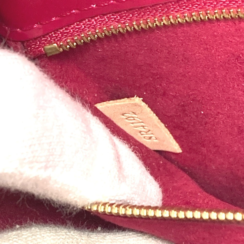 LOUIS VUITTON M91579 モノグラムヴェルニ モンソーBB モンソー　BB カバン 2WAYバッグ ショルダーバッグ ハンドバッグ パテントレザー レディース ローズアンディアン パープル