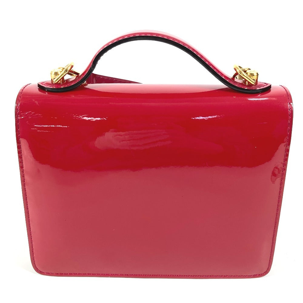 LOUIS VUITTON M91579 モノグラムヴェルニ モンソーBB モンソー　BB カバン 2WAYバッグ ショルダーバッグ ハンドバッグ パテントレザー レディース ローズアンディアン パープル
