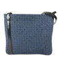 BVLGARI Logomania Bag Crossbody Pochette Shoulder Bag Leather/Canvas Unisex Black