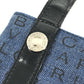 BVLGARI Logomania Bag Crossbody Pochette Shoulder Bag Leather/Canvas Unisex Black