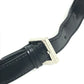 BVLGARI Logomania Bag Crossbody Pochette Shoulder Bag Leather/Canvas Unisex Black