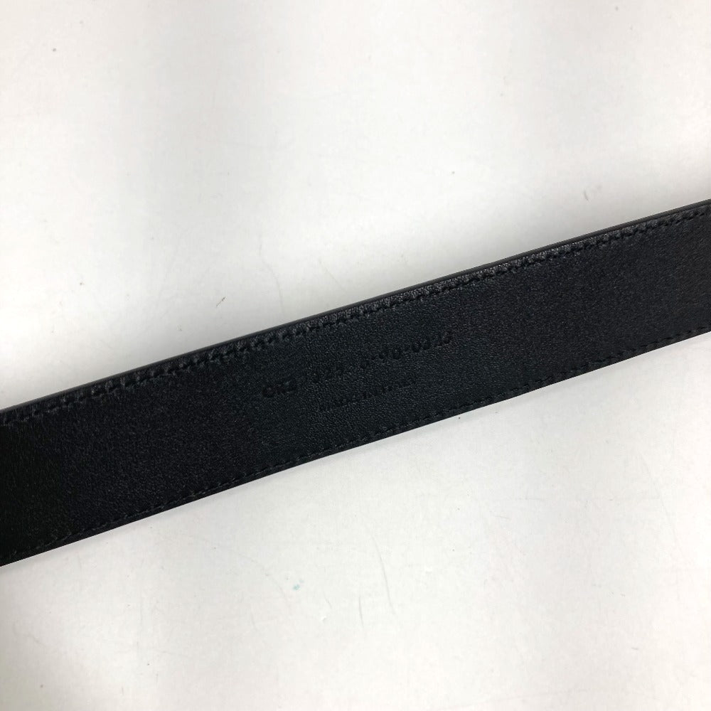 SAINT LAURENT PARIS 732556 ロゴ LA 66 バックル ベルト アクセサリー ベルト レザー レディース ブラック
