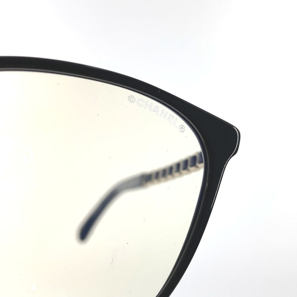 CHANEL 3408-S-A CC ココマーク ロゴ めがね メガネ アイウェア 眼鏡 サングラス プラスチック レディース ブラック