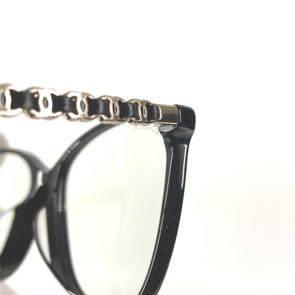 CHANEL 3408-S-A CC ココマーク ロゴ めがね メガネ アイウェア 眼鏡 サングラス プラスチック レディース ブラック