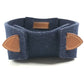 HERMES Perforated Logo Vide-Poche Passpass Accessory Tray, Felt, Unisex, Navy