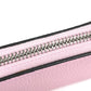 Salvatore Ferragamo Coin Purse Gancini Logo Wallet Compact Wallet Round Zipper Coin Case Leather Unisex Pink