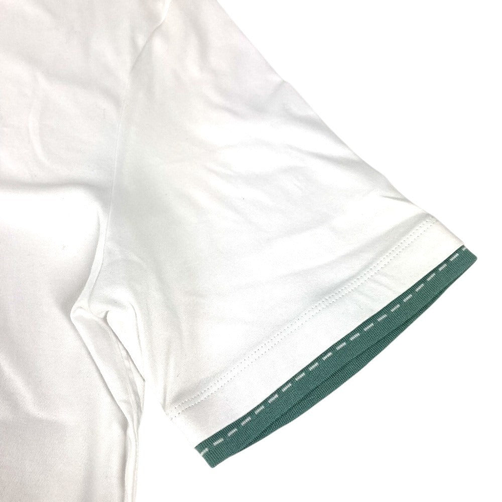 HERMES トップス アパレル 半袖 シャツ 半袖Ｔシャツ コットン メンズ ホワイト