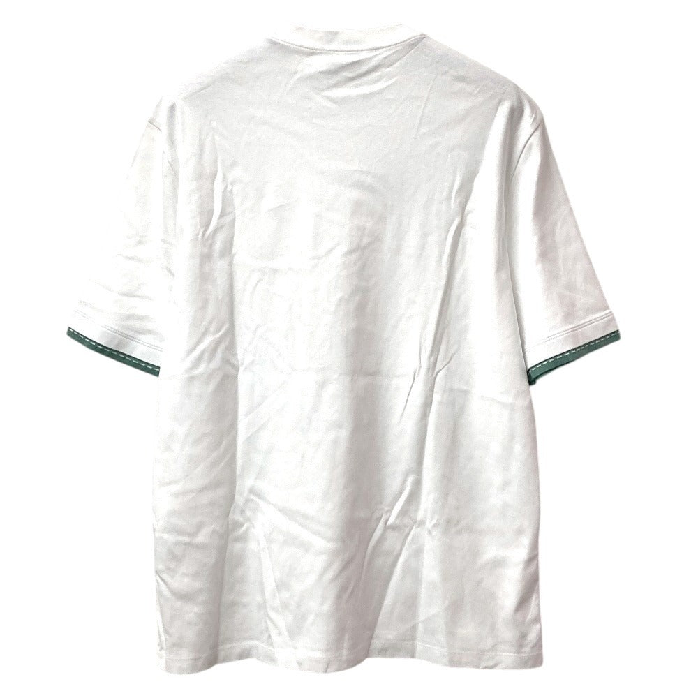 HERMES トップス アパレル 半袖 シャツ 半袖Ｔシャツ コットン メンズ ホワイト