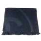 CHANEL 19C CC Coco Mark Logo Beach Towel Bath Towel Interior Lap Blanket Blanket Towel Cotton Unisex Black