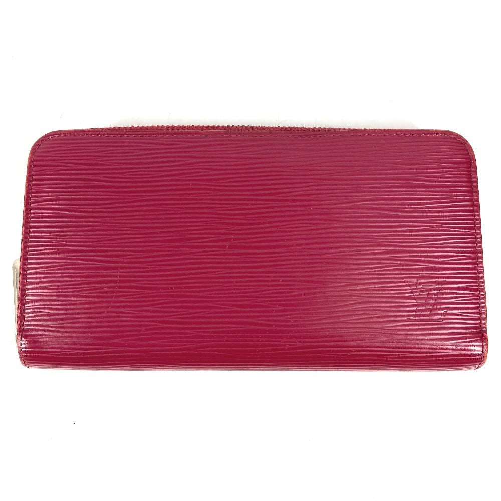 LOUIS VUITTON M60305 Epi Zippy Wallet Long Wallet Round Fastener Epi Leather Women's Fuchsia Purple Pink