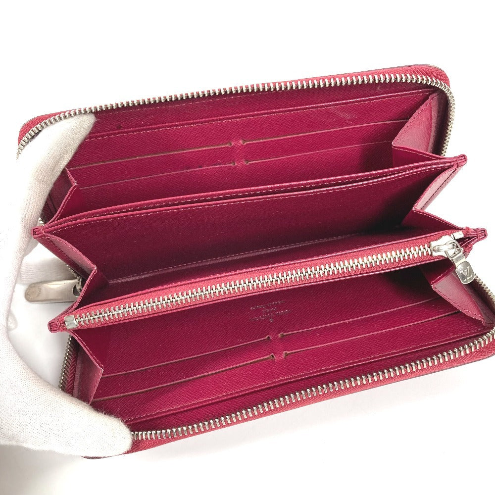 LOUIS VUITTON M60305 Epi Zippy Wallet Long Wallet Round Fastener Epi Leather Women's Fuchsia Purple Pink