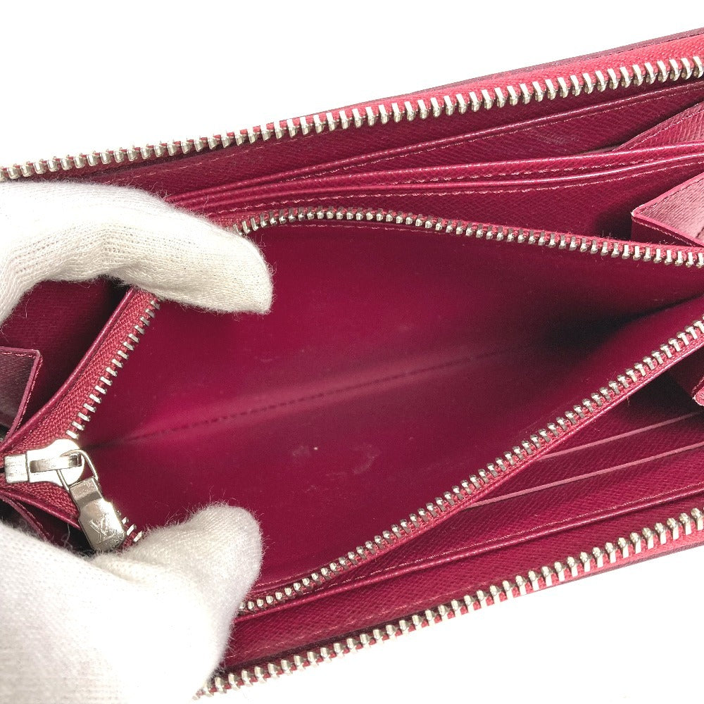 LOUIS VUITTON M60305 Epi Zippy Wallet Long Wallet Round Fastener Epi Leather Women's Fuchsia Purple Pink