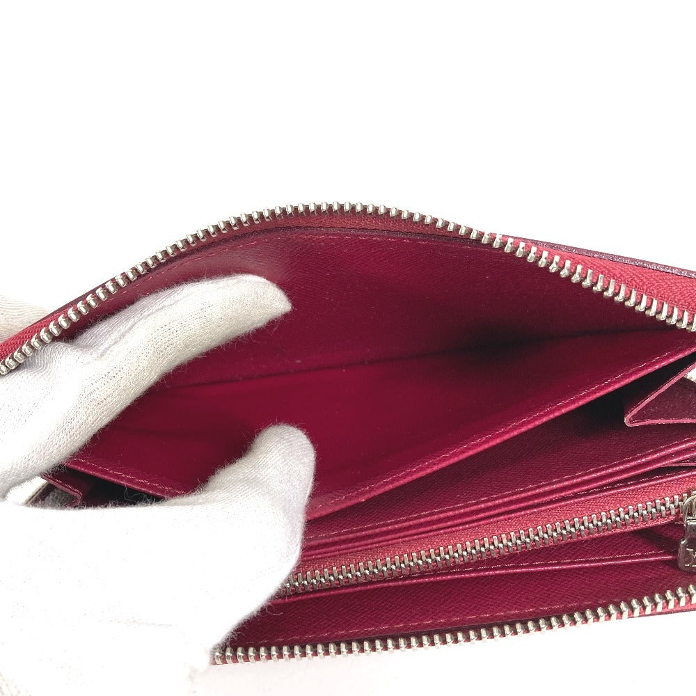 LOUIS VUITTON M60305 Epi Zippy Wallet Long Wallet Round Fastener Epi Leather Women's Fuchsia Purple Pink