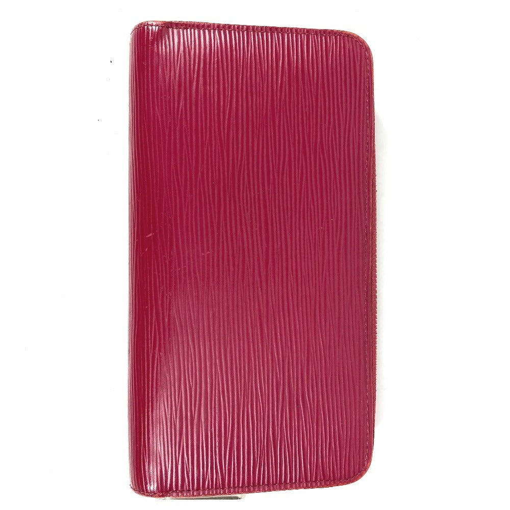 LOUIS VUITTON M60305 Epi Zippy Wallet Long Wallet Round Fastener Epi Leather Women's Fuchsia Purple Pink