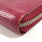 LOUIS VUITTON M60305 Epi Zippy Wallet Long Wallet Round Fastener Epi Leather Women's Fuchsia Purple Pink