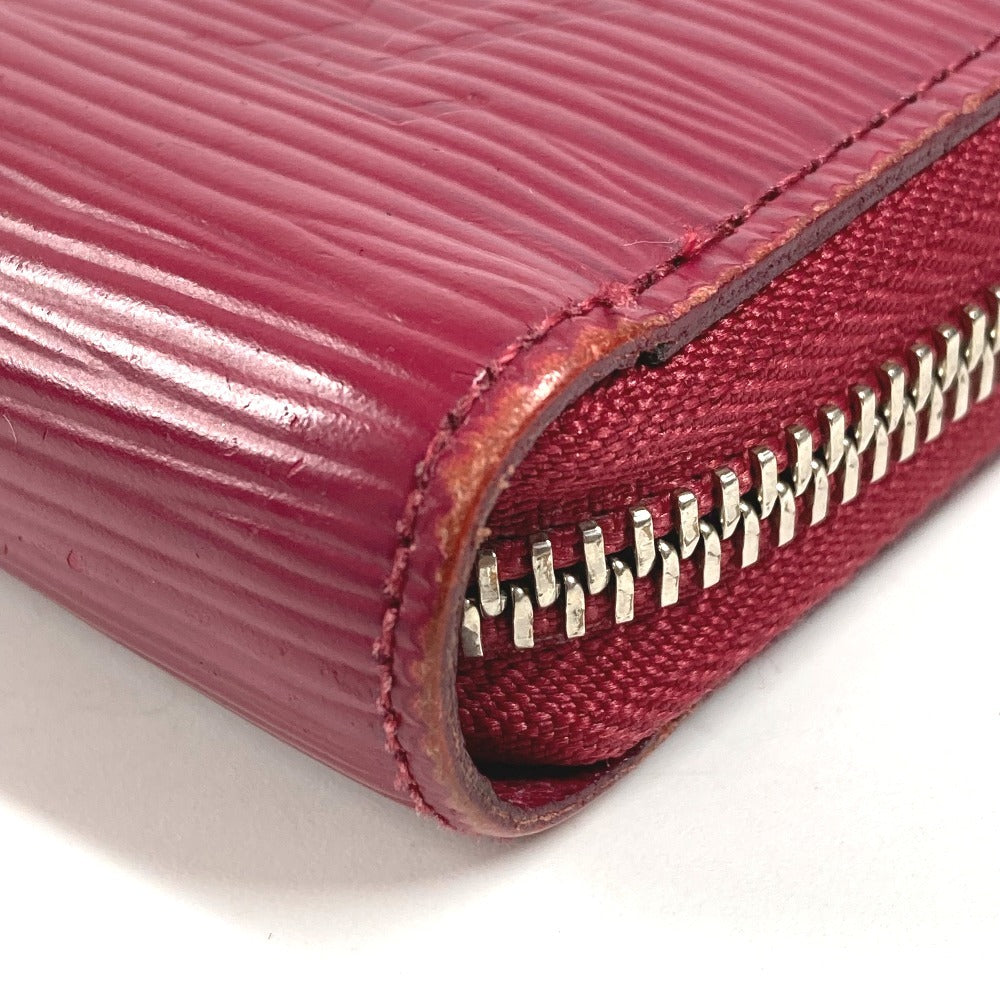 LOUIS VUITTON M60305 Epi Zippy Wallet Long Wallet Round Fastener Epi Leather Women's Fuchsia Purple Pink